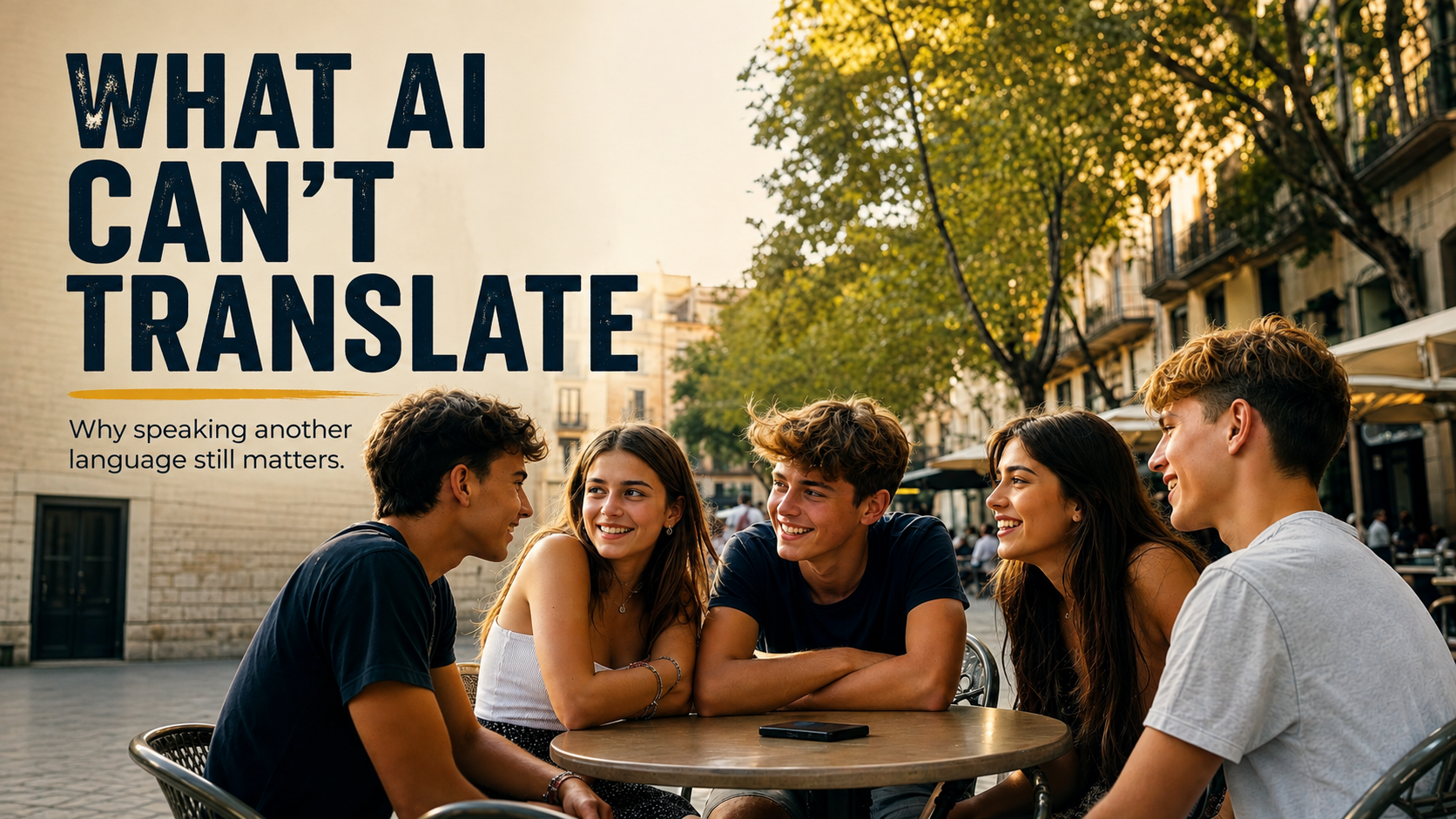 WHAT AI CAN’T TRANSLATE